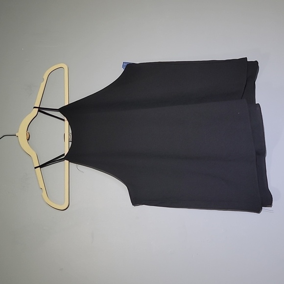 Paper Crane Black Halter Top - Picture 1 of 7